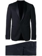 Tagliatore Two Piece Suit, Men's, Size: 54, Blue, Cupro/virgin Wool