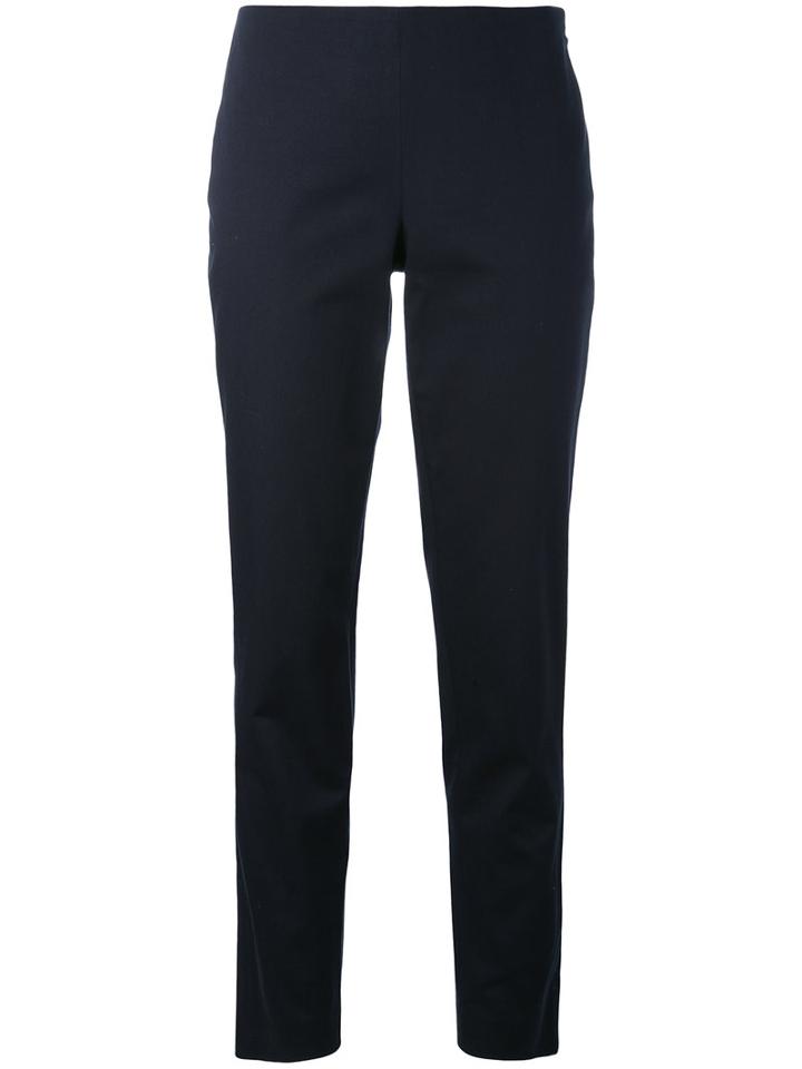 Jil Sander Navy - Slim-fit Trousers - Women - Cotton/spandex/elastane - 38, Women's, Blue, Cotton/spandex/elastane