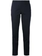 Jil Sander Navy - Slim-fit Trousers - Women - Cotton/spandex/elastane - 38, Women's, Blue, Cotton/spandex/elastane