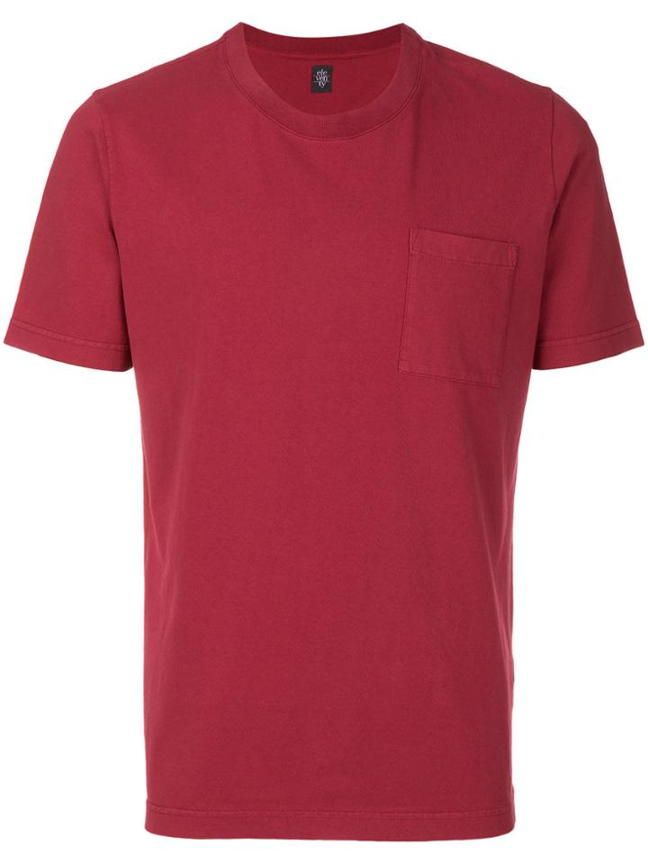Eleventy Basic T-shirt - Red