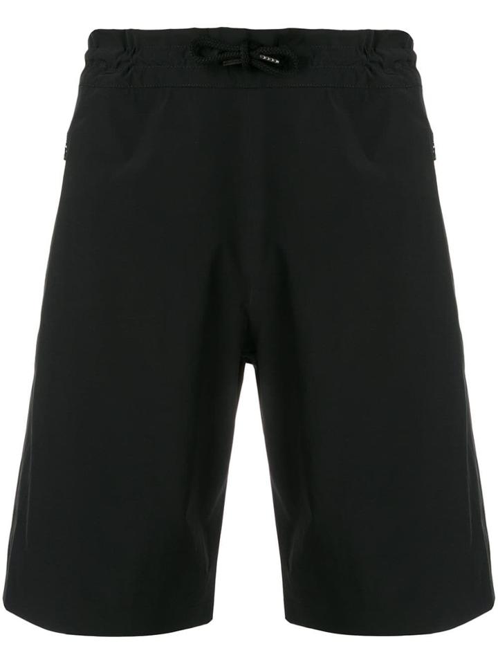 Aspesi Straight-leg Swim Shorts - Black