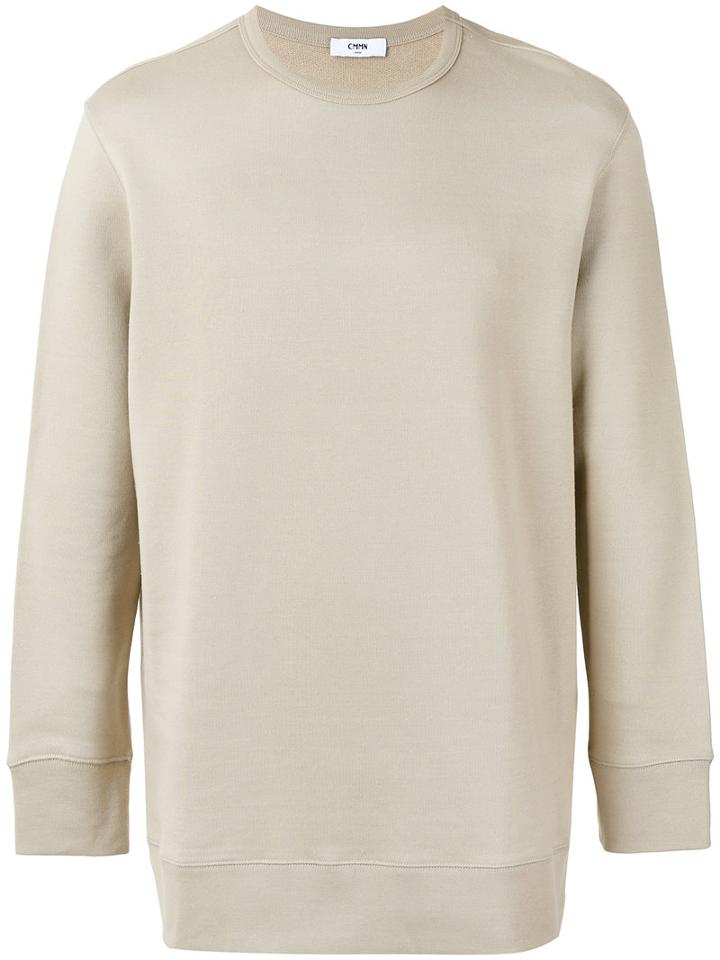 Cmmn Swdn - Artur Print Sweatshirt - Men - Cotton - M, Nude/neutrals, Cotton