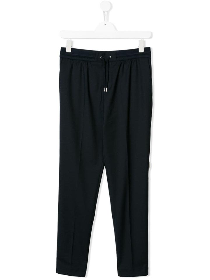 Paul Smith Junior Teen Tapered Leg Trousers - Blue