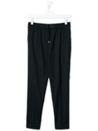 Paul Smith Junior Teen Tapered Leg Trousers - Blue