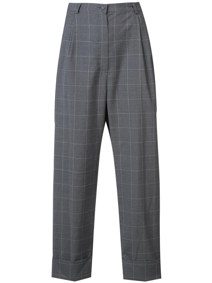 Hebe Studio Boyfriend Trousers - Grey