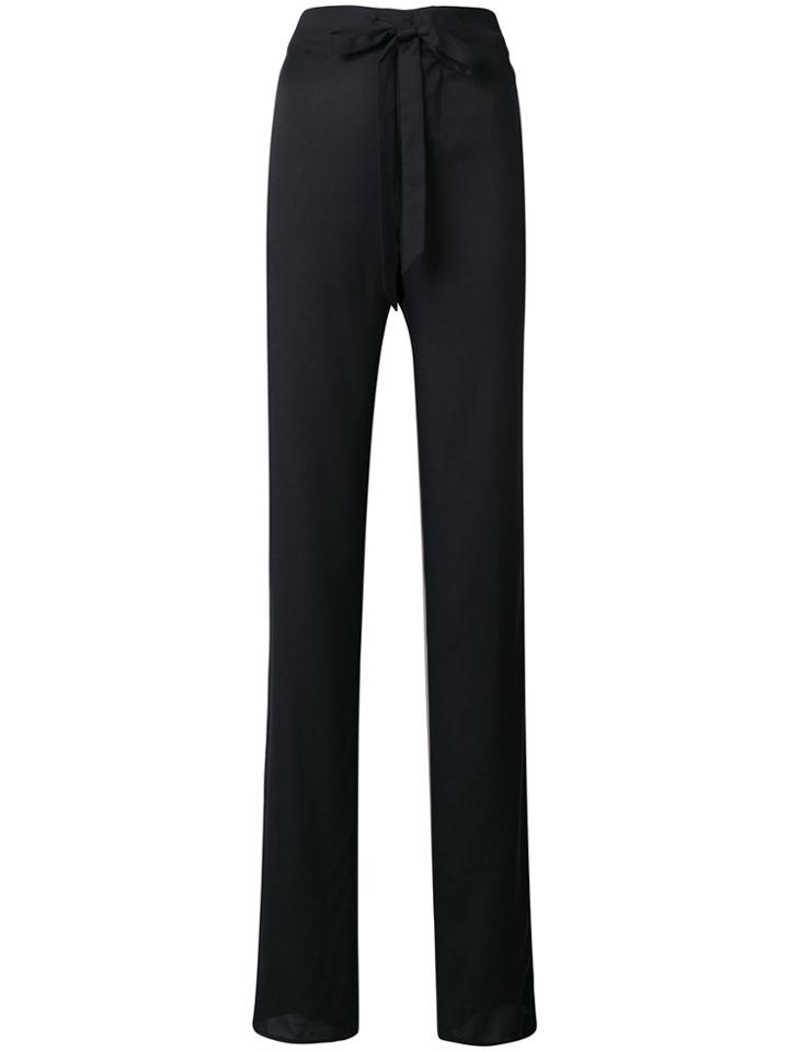 Tom Ford Side Stripe Detail Trousers - Black