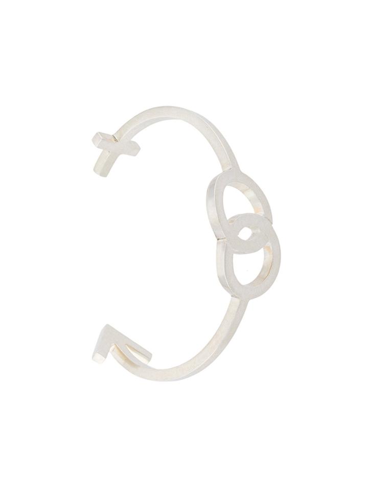 Maison Margiela Cuff Bracelet - Grey