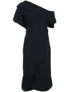 Vivienne Westwood Fitted One Shoulder Dress - Black