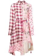 Anjuna Patch Print Dress - Pink