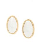 Givenchy Pre-owned Oval Shape Earrings - Gold