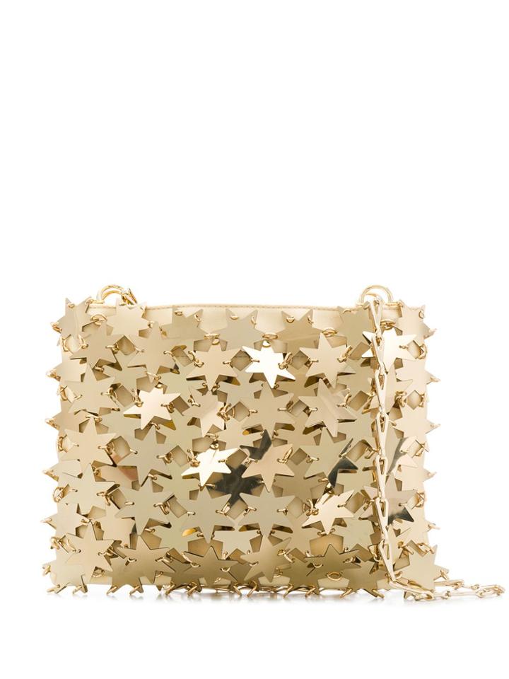 Paco Rabanne Iconic 1969 Star Chainmail Bag - Gold