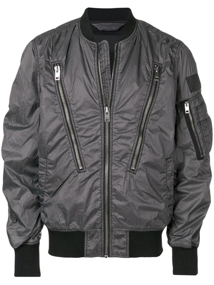 Diesel J-toshio Bomber Jacket - Grey