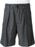 Andrea Pompilio Pleated Bermuda Shorts