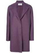 Harris Wharf London Oversized Coat - Pink & Purple