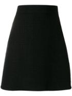 Gucci - Tweed A-line Skirt - Women - Silk/cotton/polyamide/acetate - 42, Black, Silk/cotton/polyamide/acetate