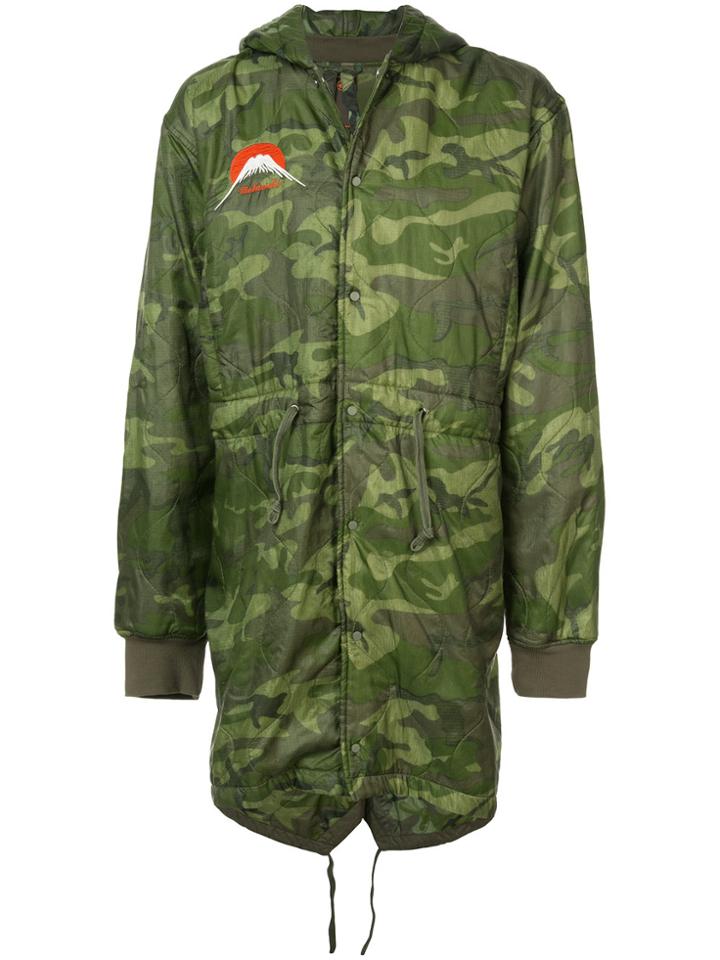 Maharishi Padded Camo Jacket - Green