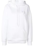Courrèges Oversized Logo Hoodie - White
