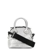 Diesel Pyaniga Metallic Mini Bag - Silver
