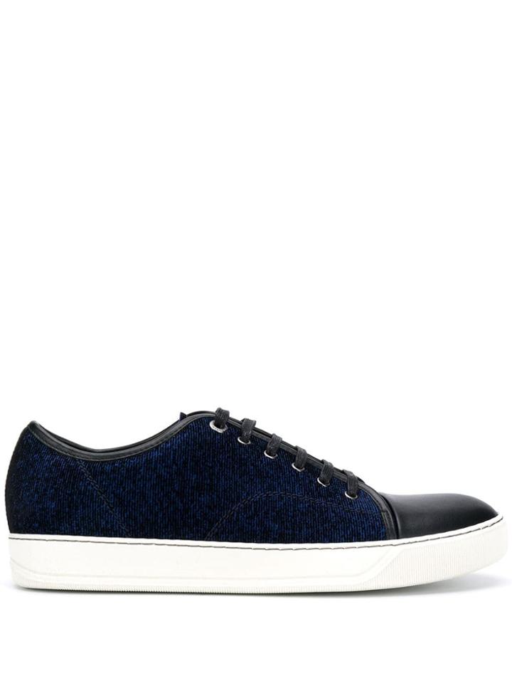 Lanvin Lace Up Trainers - Blue