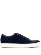 Lanvin Lace Up Trainers - Blue