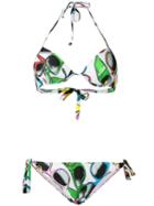 Moschino - Sunglasses Print Bikini - Women - Polyester/spandex/elastane - 2, Polyester/spandex/elastane