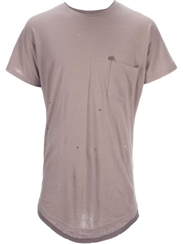 Chapter Chest Pocket T-shirt, Men's, Size: S, Nude/neutrals, Cotton/polyester