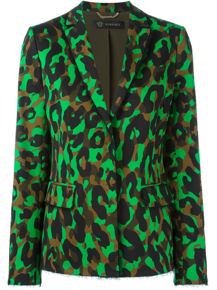 Versace 'camoupard' Blazer