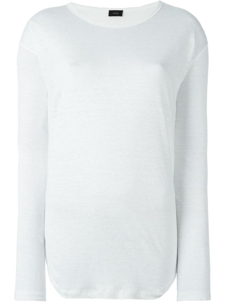 Joseph Curved Hem Sweatshirt