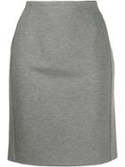Escada Sport Mid-rise Pencil Skirt - Grey