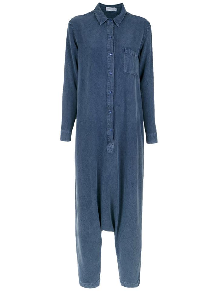 Mara Mac Dropped Crotch Denim Jumpsuit - Unavailable