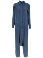 Mara Mac Dropped Crotch Denim Jumpsuit - Unavailable