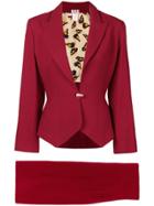 Alaïa Vintage 1992 Skirt Suit - Red