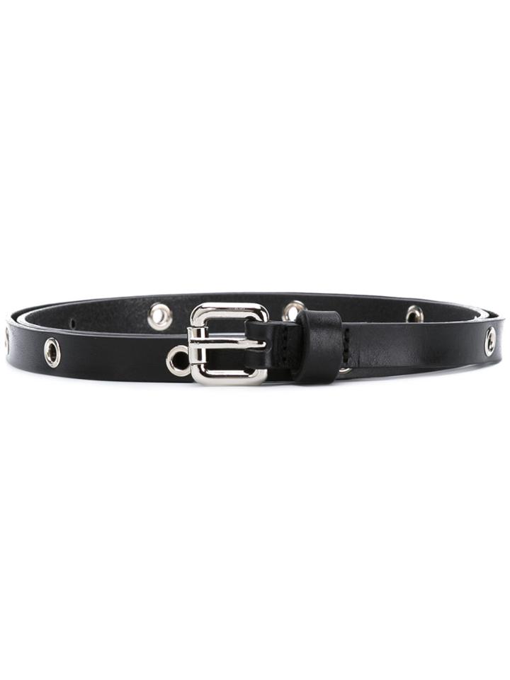 P.a.r.o.s.h. Eyelet Belt - Black