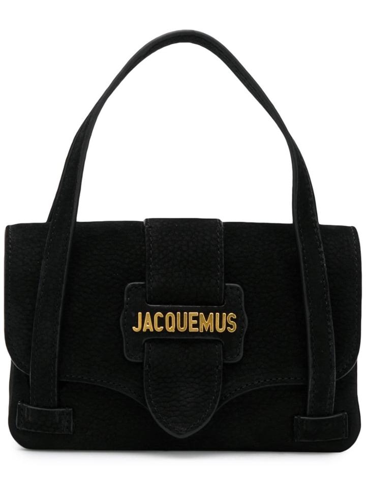 Jacquemus Foldover Mini Handbag - Black