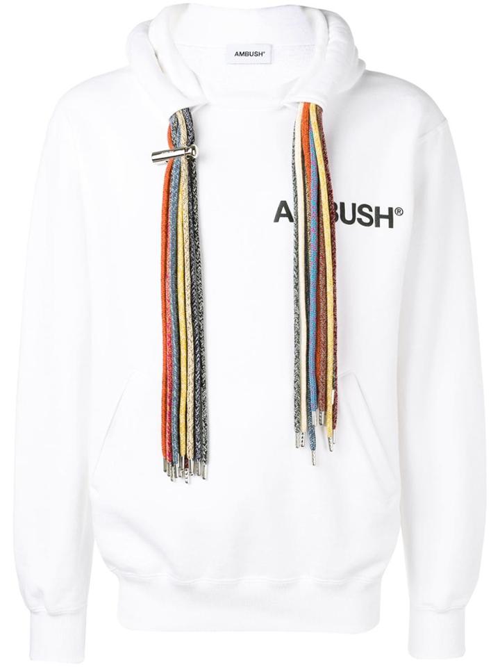 Ambush Multi Cord Hoodie - White