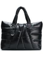 Moncler Oversized Padded Tote Bag - Black