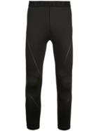 Neil Barrett Logo Waistband Leggings - Black