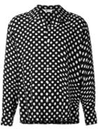 Soe - Polka-dot Shirt - Men - Rayon - 2, Blue, Rayon