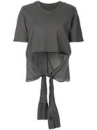 Lost & Found Rooms Knotted T-shirt - Grey