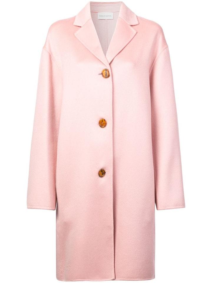 Mansur Gavriel Cashmere Classic Coat - Pink