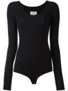 Maison Margiela Long Sleeved Body, Women's, Size: 40, Black, Polyamide/spandex/elastane