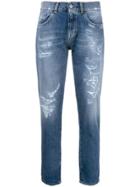 Pinko Lupin Straight-leg Jeans - Blue