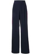 Stella Mccartney High Waisted Tailored Trousers - Blue