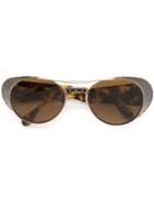 Matsuda Tortoise Flyer's Style Sunglasses - Brown