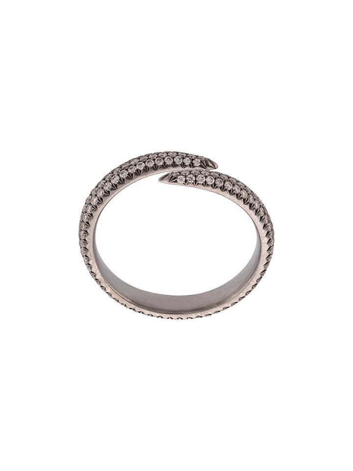 Eva Fehren Open Band Ring - Silver