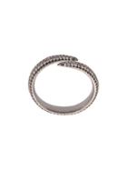 Eva Fehren Open Band Ring - Silver