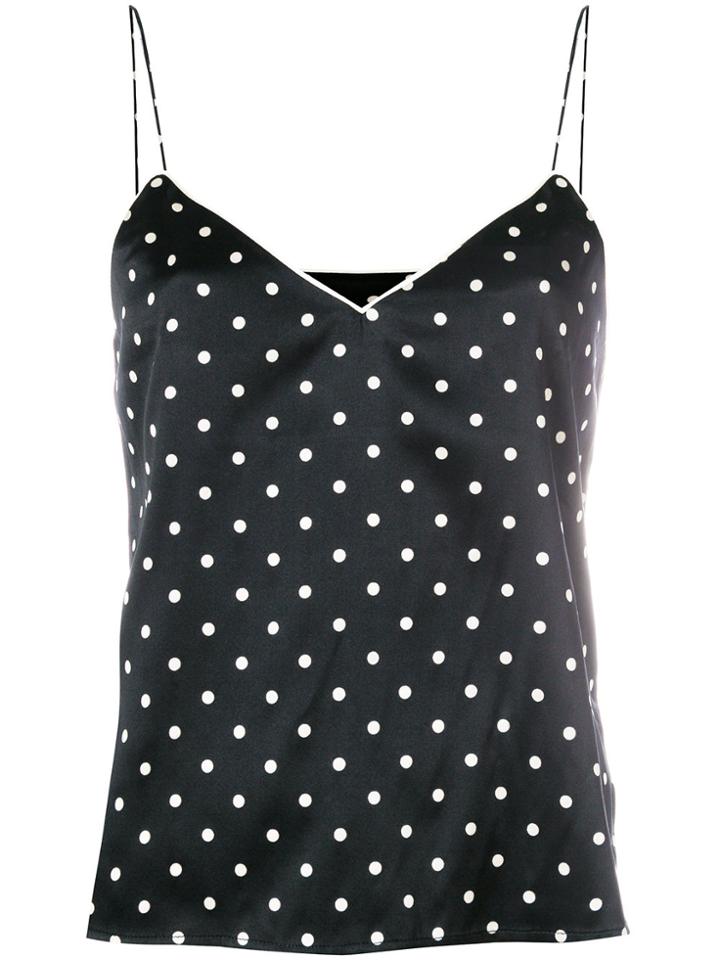 Ganni Polka-dot Camisole - Black