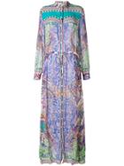 Etro Multi-print Shirt Maxi Dress - Multicolour