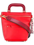 Anya Hindmarch Mini Yes Orsett Tote, Women's, Red, Leather