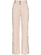Ann Demeulemeester Rosalia Old Rose Trousers - Pink